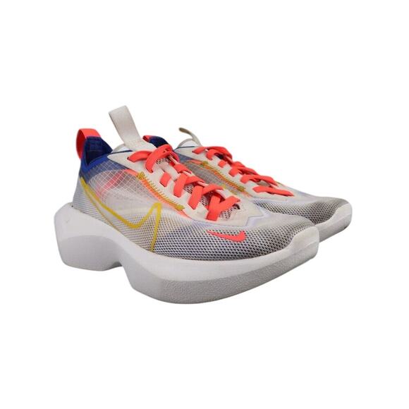 Nike Shoes Womens 5 Athletic Trainer Vista Lite Running Sneakers White Crimson - Picture 1 of 13